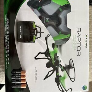 Raptor Green Drone with Camera
